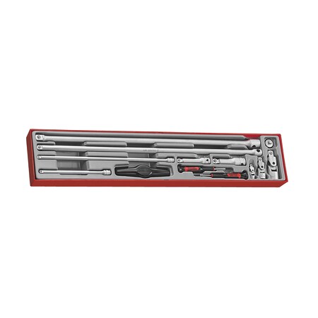 Teng Tools TTXEXT13 13 Piece Mixed Drive Extension Bar Set TTXEXT13